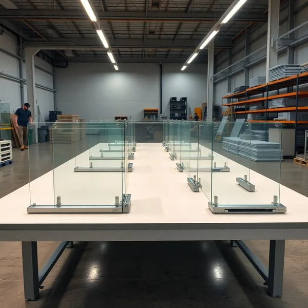 Glass Desk Dividers