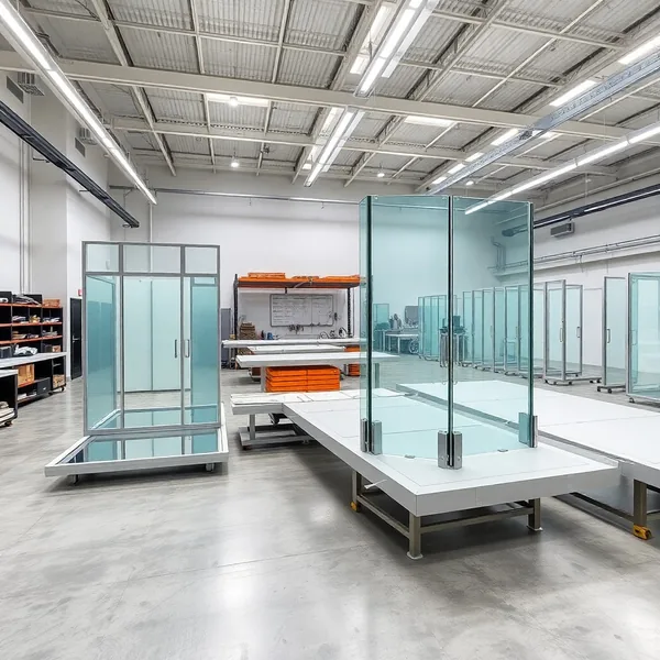 Toilet Glass Cubicles